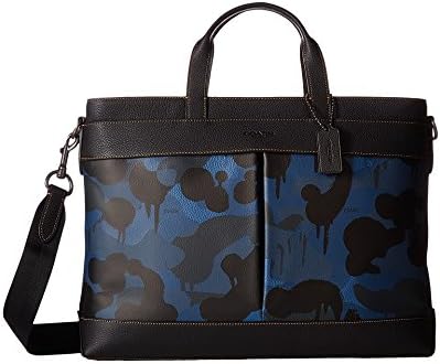 Amazon Co Jp コーチ 公式メトロポリタン ソフト ヘルメット バッグ ワイルド ビースト プリント レザー 57780 デニム シューズ バッグ