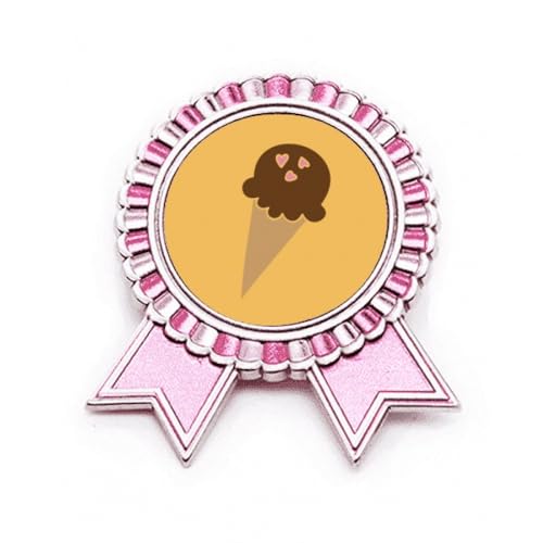 Winner Award Medal Broche Rose en Métal, le Cadeau Idéal pour Fêtes