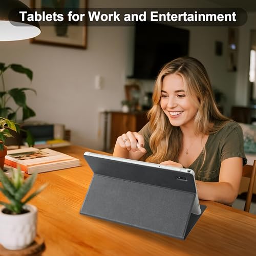 Tablet, tablets Android de 10,1 polegadas, 8 GB de RAM, 64 GB ROM, expansão de 1 TB, tela sensível ao toque 1280 x 800 IPS HD, bateria de 5000 mAh, Wi-Fi 6, Bluetooth 5.2, câmera dupla, corpo de metal - Imagem 7