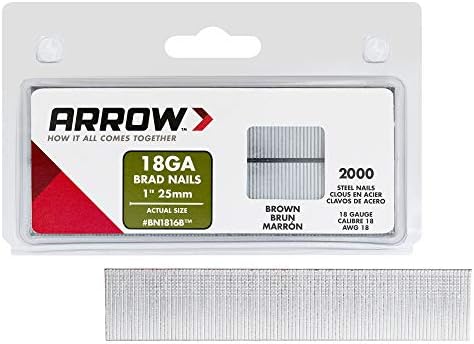 Arrow BN1816BCS 18-Gauge Steel Brad 