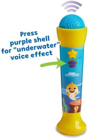 WowWee Baby Shark Official Silly Sing-Along Microphone with Try Me