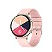Produktbild Intelligente Uhr mit Bluetooth-Anruf 2021 Neue Herren-Frauen-Smartwatch-Blutdruckmonitor So-Samsung-Apfel, Liqingshangmao. (Color : Pink with 1 Strap)