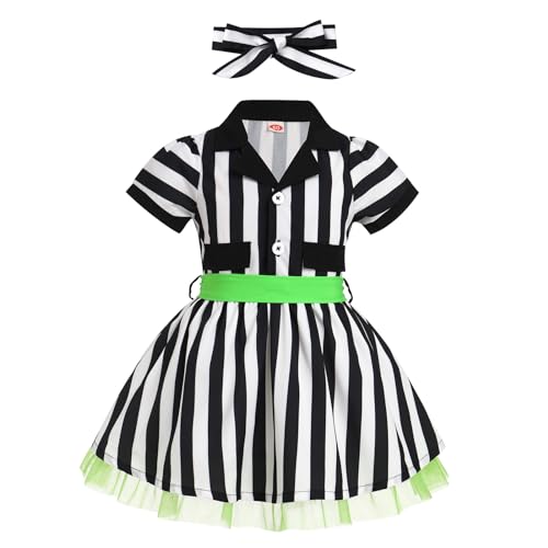 Vestido 50s Ama de Casa Niñas con Delantal
