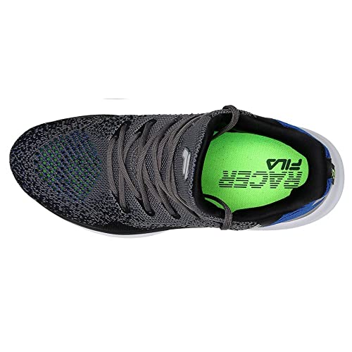 Tênis Racer Knit 2.0, Fila, Masculino, Grafite/Preto/Azul, 41