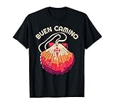 Das Buen Camino Shirt als Geschenk für Pilger und Wanderer, die sich auf den Jakobsweg bzw. dem Camino Portuges begehen oder ihn schon gegangen sind. Grüße andere Pilger auf dem Camino de Santiago indem du das Tshirt trägst. Tragt es in der Wandergruppe.