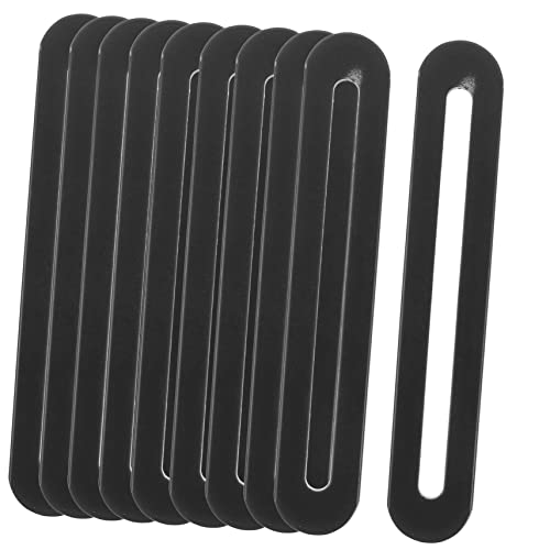 CIYODO Furniture Slideable Brackets 10pcs Flat Mending Plate Support Metal Mending Plate Strong and Sturdy for Chairs and Tables
