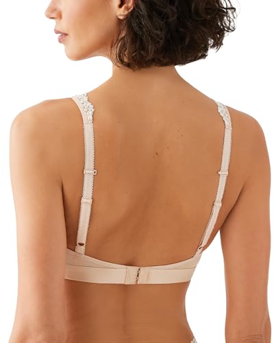 Image of Wacoal Women's Embrace Lace Lightly Lined Wire Free Mid Coverage Bralette, 852191