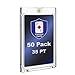 Premium Cache Magnetic Card Holder for Trading Cards | 35pt 50 Count | Clear Acrylic One-Touch Magnetic Card Holders Protector Case for Sports, TCG, and Collectible Cards