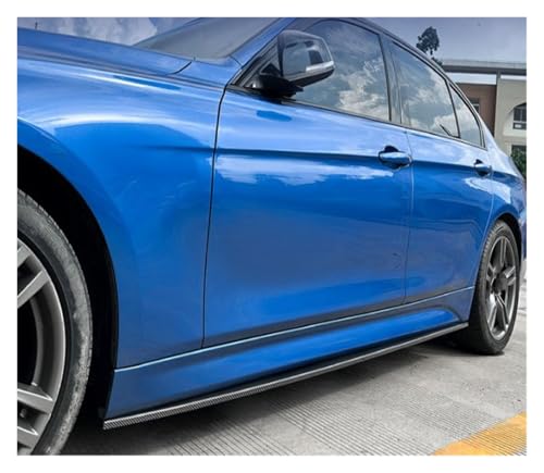 Falda lateral fibra carbono estilo MP para BMW Serie 3 F30 eje estandar 2013-2019 4