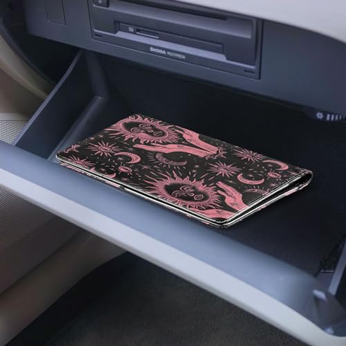 Organizador de carro de cuero miniatura 6
