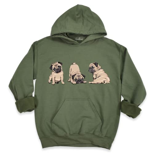 Pug Lover Gift Hoodie, Gift For Friend T-Shirt, Cute Dog Hoodie, Dog Graphic Tees, Cute Animal Hoodie, Dog Hoodie, Love Dog Shirt, Dog Lovers Hoodie, Dog Mom Gift Shirt, Dog Mom Tee, Dog Lover Gift - Main Image