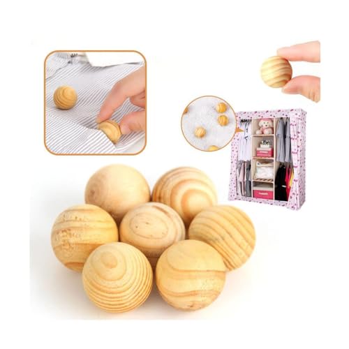 Kit 50 Bolas Madeira Pinus Desumidificador Natural + 1 essência Algodão 10ml