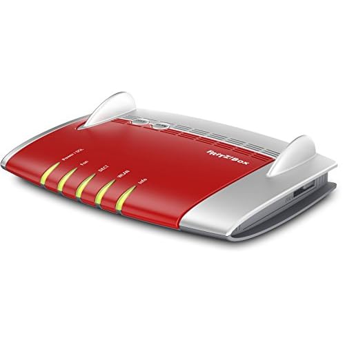 AVM FRITZ!Box 7560 WLAN AC + N Router (VDSL-, ADSL-/ADSL2+-Modem, 866 MBit/s, TK-Anlage für Voice over IP mit DECT-Basis, Media Server)
