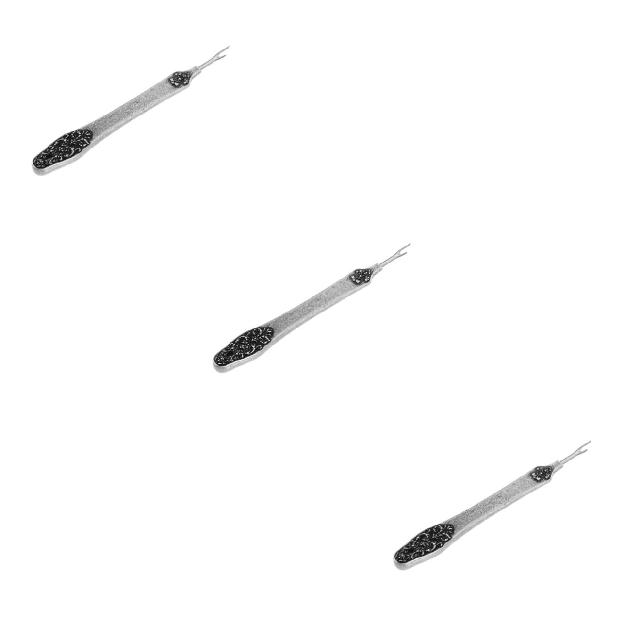 Operitacx 3piezas Removedor De Puntadas Retro De Desgarrador De Costuras Ergonómico Herramienta De Costura Práctica Para Manualidades y Reparaciones De Ropa