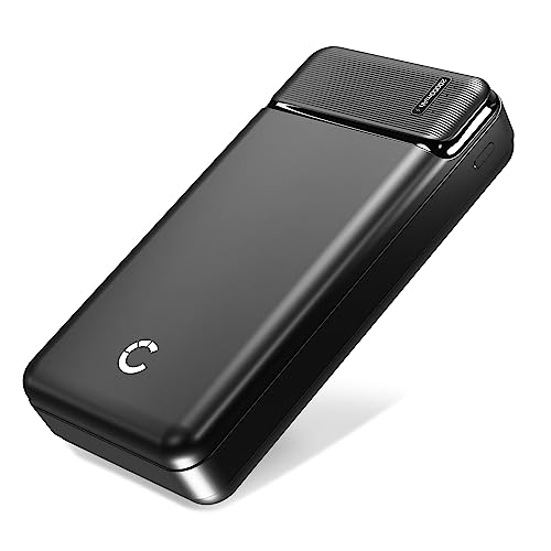 CELLONIC Power Bank 20000mAh PD20W   Batería Externa portátil con USB C, USB A, Micro USB y Pantalla LED Compatible con Apple, Compatible con Switch, Compatible con Samsung, Compatible con PSP
