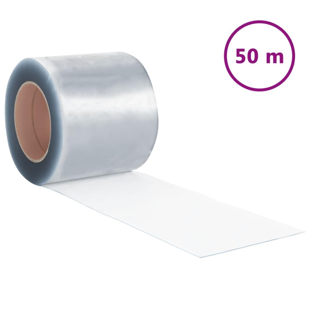 Générique Zasłona drzwiowa przezroczysta PVC 200 mm x 1,6 mm 50 m
