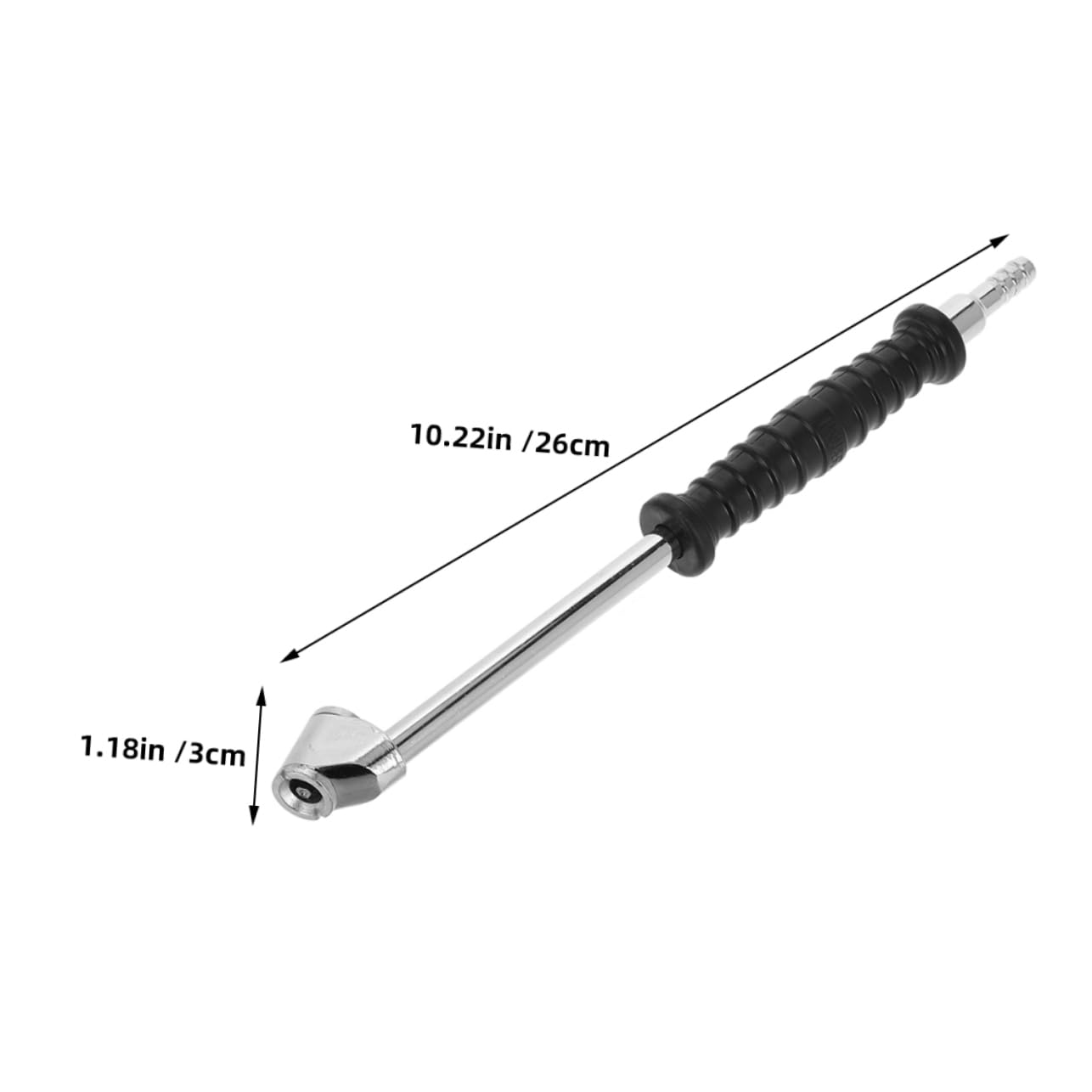 GRIRIW Universal Fitment Tire Inflation Adapter Hand Tire Chuck Nozzle for Air Accessories