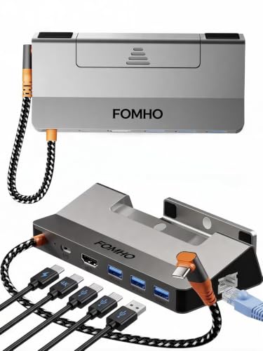 FOMHO Aluminum Alloy Steam Deck Dock Station for Steam Deck