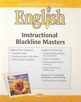 Paperback English Instructional Blackline Masters (Grade 2) Book