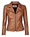 Produktbild JCC Damen Lederjacke Erijona Cognac 38