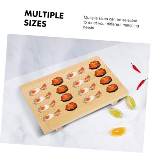 Set de platos para servir sushi estilo japonés 2 piezas miniatura 7
