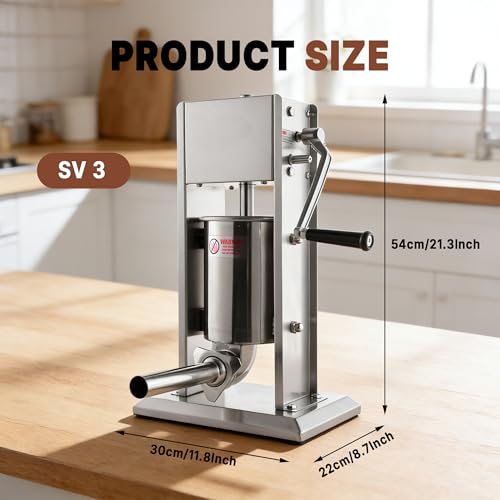Commercial Sausage Stuffer Vertical Design