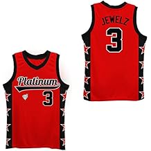 Hot Sauce Jewelz 3 Platinum Basketball Jersey Stitch XXS-2XL Shirt