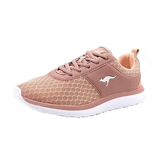 KangaROOS Damen Bumpy Sneaker, Rose 0640, 42 EU