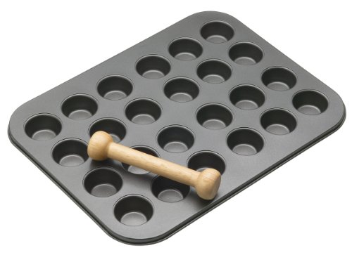 Master Class Mini Hole Pan / Tart Pan with Pastry Tool
