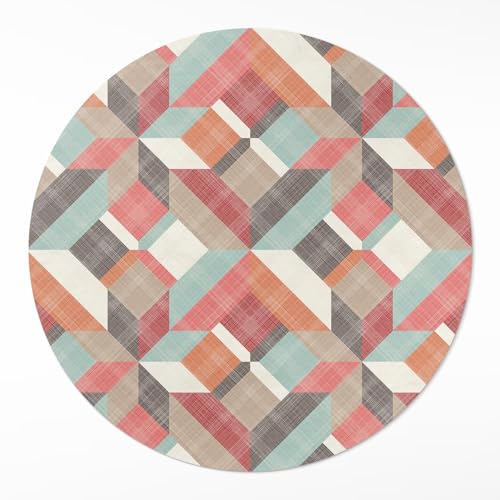 Tapis vinyle résistant à la rayure et entretien facile pour salon