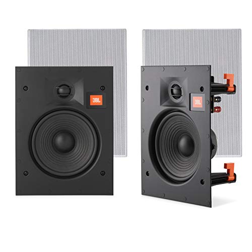JBL LAE6I 6.5" in-Wall Speakers 2-Way Frameless Design with White Magnetic Grille