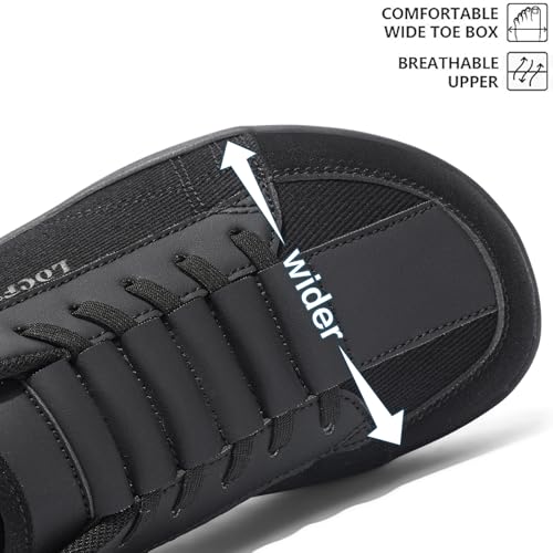 Slip On Loafers for Women No Tie Elastic Laces | Barefoot Wide Toe Box Canvas Shoes | Zero-Gravity Minimalist Comfort Slip-Ons | Lightweight Flexible Everyday Sneakers3