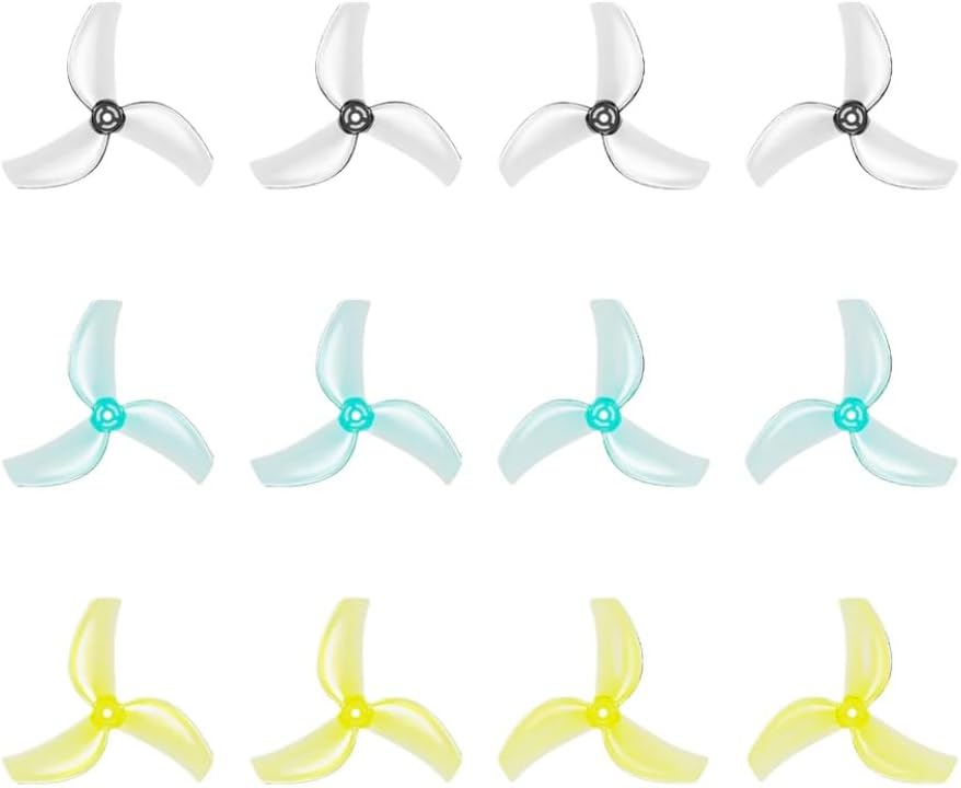 12PCS 1611 3 CW CCW PC Propellers 1 5mmシャフトは1102 0802SEブラシレスモーターと互