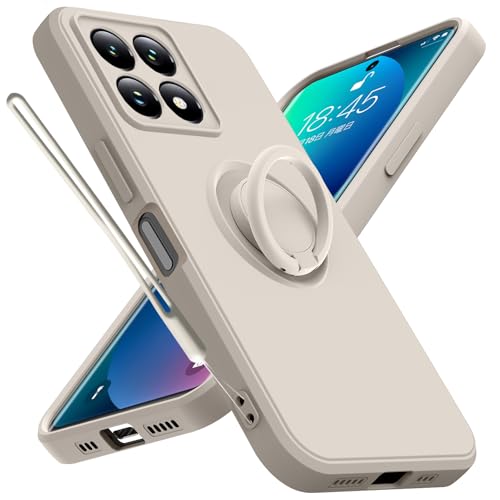 Xiaomi 14T Pro �p �P�[�X �����O �X�g���b�v�t�� �J�o�[ �X�g���b�v�z�[���t�� �\�t�g �V���R�� �P�[�X ������� �ϏՌ� �y�� ���^ �X�^���h�@�\ �ԍڃz���_�[�Ή� �V���I�~ 14T Pro �g�уP�[�X �� R-YTDS-14TP-02