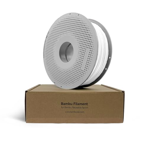Image of 3IDEA Bambu Lab ASA Aero - White - with Bambu Reusable Spool