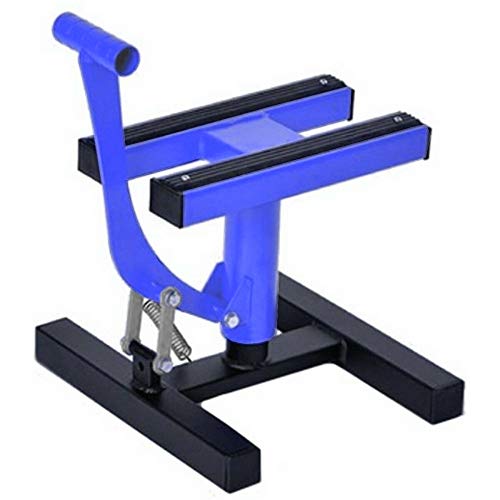 Cruizer - Caballete central para mantenimiento de motocicletas de cross o enduro, carga máxima 200 kg turquesa