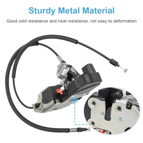 Image of WMPHE Door Lock Latch Actuator Compatible with Dodge Challenger 2015 2016 2017 2018 2019 2020 2021 2022 2023 Replacement for 68174641AF 68174641AD