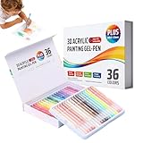 Vielseitige Materialkompatibilität: Diese Acryl-Gel-Malstifte ermöglichen ein gleichmäßiges Auftragen auf Papier, Karton, Stoff, Holz, oder Stein und unterstützen vielfältige Kunstprojekte. Sie bereichern Bastelworkshops mit abwechslungsreichen Aktivitäten für Schulkunstunterricht und interaktive Eltern-Kind-Aktivitäten, um Kreativität in verschiedenen Umgebungen zu fördern und die Fantasie anzuregen.
