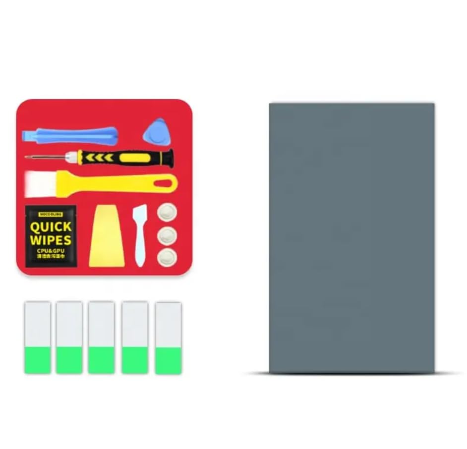 Image of PTM7950 80x40mm x 0.2mm Thermal Pad Phase Change for Heatsink Thermal Paste for CPU GPU Laptop PS5 Steam Deck ETC