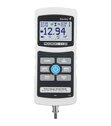 Mark-10 M4-500 Series M4 Digital Force Gauge, 500Lbf Capacity #TOP1