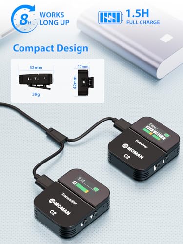 Professional Wireless Lavalier Mic Kit