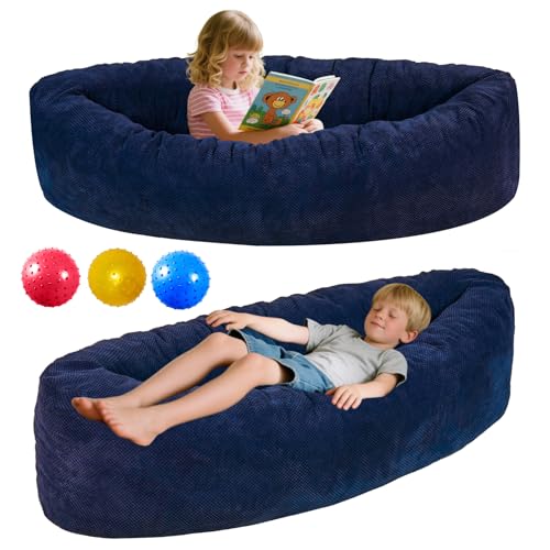 Sensory Chair for Kids High-Density Foam Sensory Soft Canoe