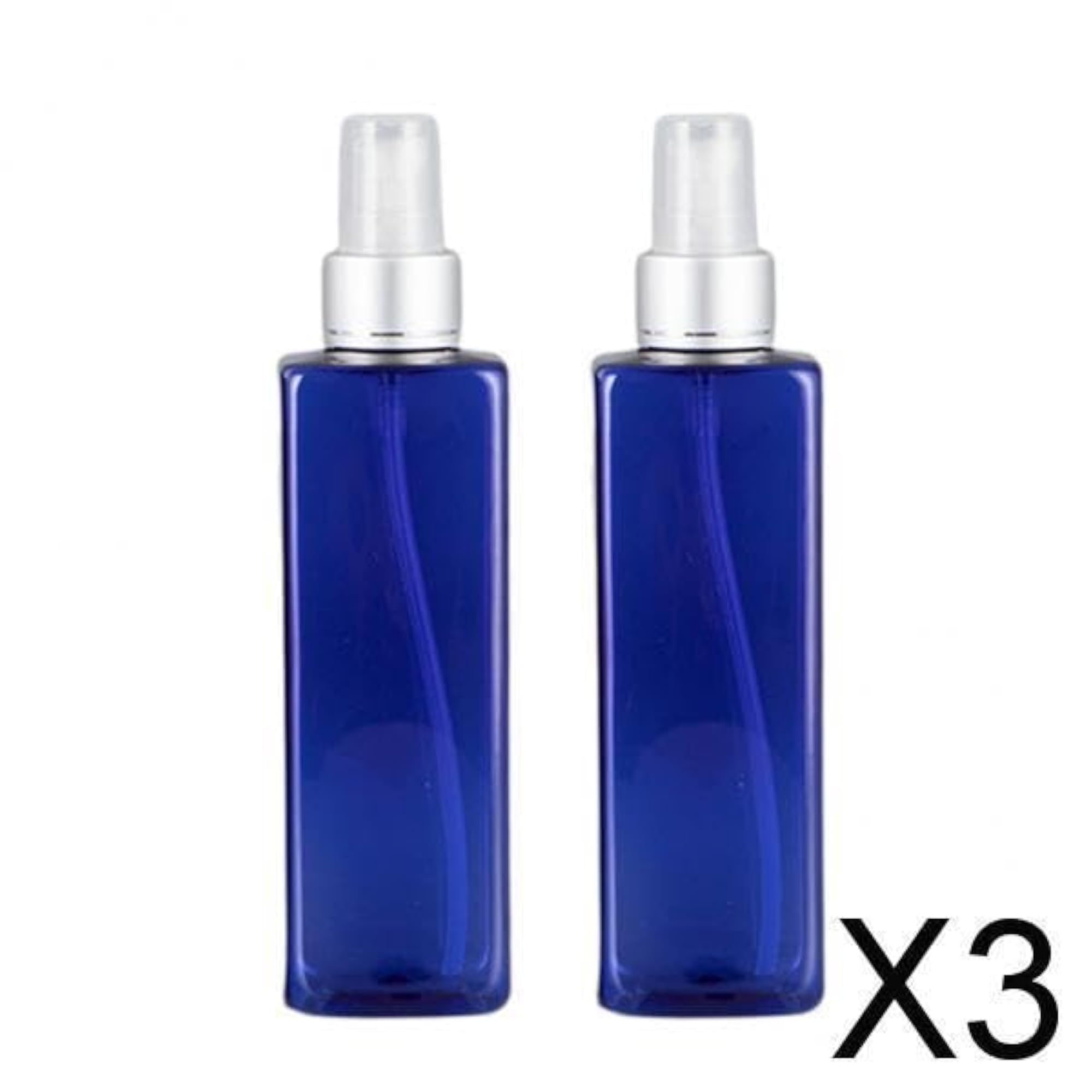 3X2X Travel Refillable Perfume Pump Spray Bottles 250Ml