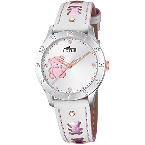 Reloj Lotus 18657/B Analógico para Niñas con Correa de Cuero Cover