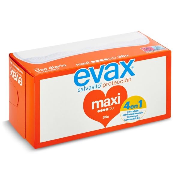 EVAX protege slips maxi caja - 36 unidades