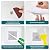 CVBgytsTio Drywall Repair Kit, Drywall Hole Patch Kit Wall Repair Large Hole Patch Kit, Wall Mending Agent with Scraper Easy to Fill The Holes for Home Wall, Plaster Dent Repair - 2 Pcs