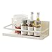 YAMAZAKI home Plate Magnetic Spice Rack, White