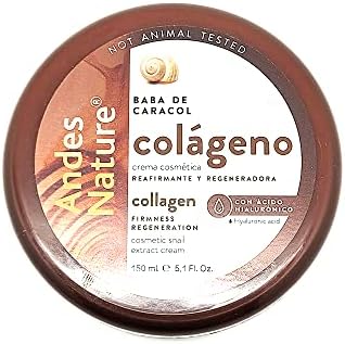 AWESOME 150ml (5.10z) BABA DE CARACOL SNAIL EXTRACT & COLLAGEN REPAIR CREAM CREMA FOR ANTI AGEING ACNE STRETCH MARK ROSACEA WRINKLES BURNS SCARS AGE SPOTS by HBA Mart