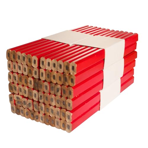Crayon de charpentier Domary pour stopper les mines cassées sur vos plans de menuiserie