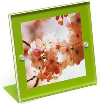 Green Metal Back Magnet Frame by Canetti-3x3 inch